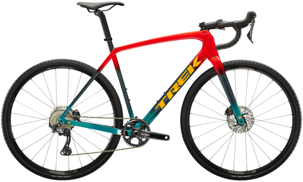 Trek Boone 6 Color: Radioactive Red to Navy to Teal Fade