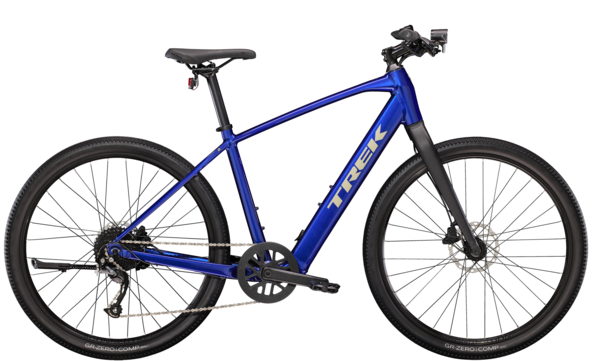 Trek Dual Sport+ 2 e-bike Color: Hex Blue