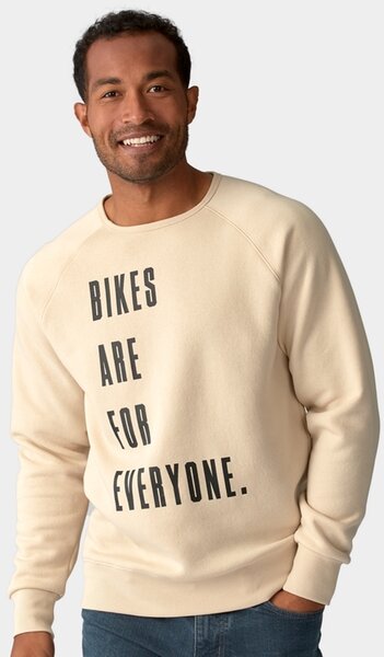 everyone cotton crew neck sweatshirt