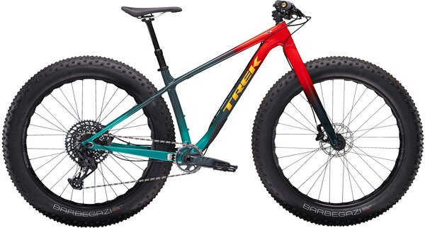 Trek Farley 9.6 Color: Radioactive Red to Navy to Teal Fade