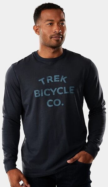 Trek Trek Bicycle Tonal Long Sleeve T-Shirt Color: Navy