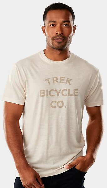 Trek Trek Bicycle Tonal T-Shirt Color: Cream