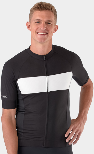 Trek Circuit LTD Cycling Jersey - Men's Color: Black/White