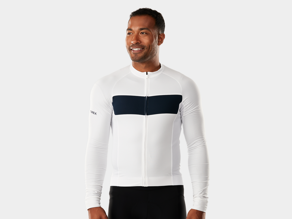 Trek Trek Circuit LTD Long Sleeve Cycling Jersey Color: White