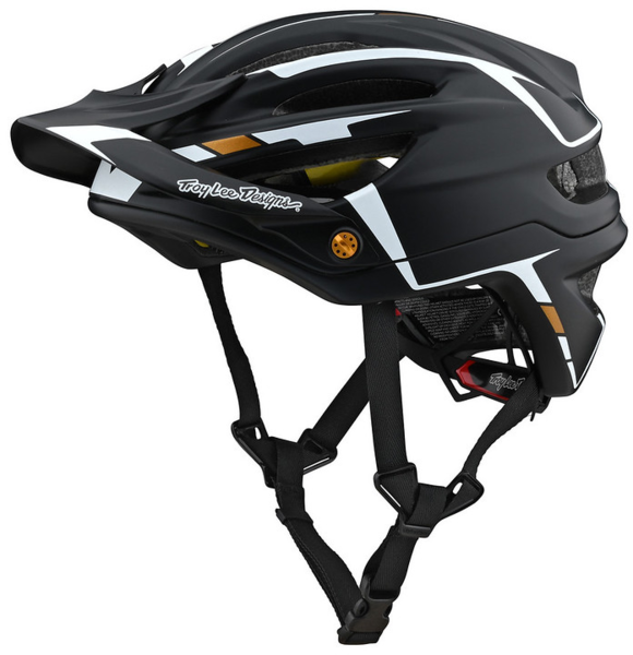 Troy Lee Designs A2 MIPS Helmet Color: Black/White