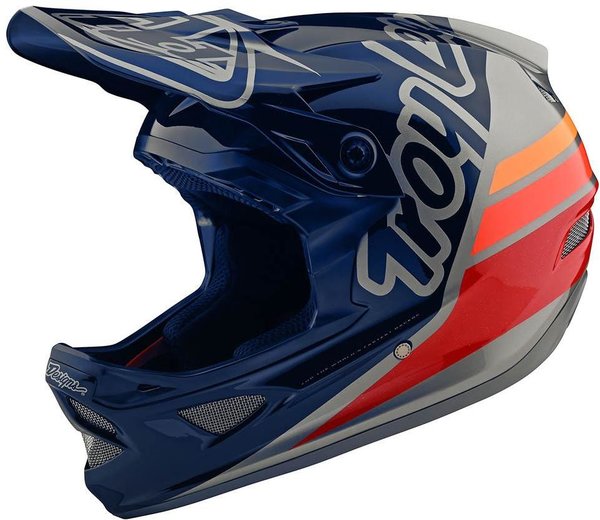 Troy Lee Designs D3 Fiberlite Helmet No MIPS Silhouette