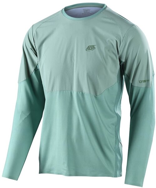 Troy Lee Designs Drift LS Jersey Color: Glass Green