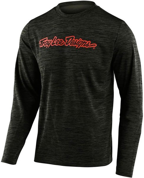 Sirup loop発売時 サイン入りロンT Troy Lee Designs Flowline Long Sleeve Jersey Signature