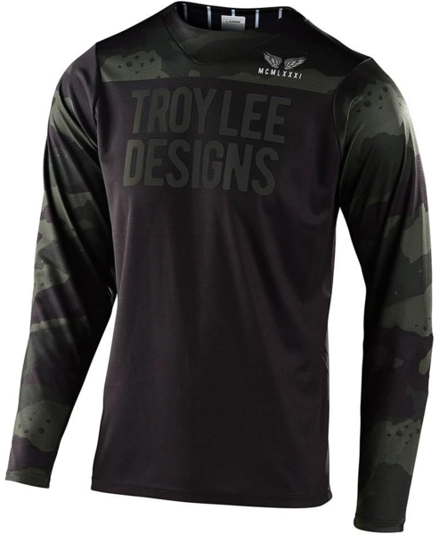 Troy Lee Designs Skyline Long Sleeve Jersey Pinstripe - University