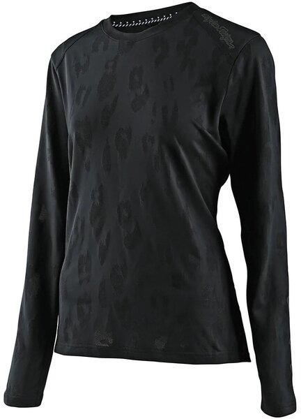 Troy Lee Designs Lilium Long Sleeve Jersey Jacquard - Women's Color: Black