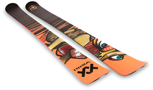 MOUFLE DE SKI ENFANT GUITAR ORANGE 2019/2020 A PRIX DISCOUNT · Skiokz