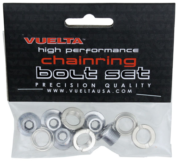 Vuelta Steel Chainring Bolt Set 