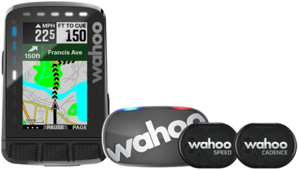 Wahoo Fitness ELEMNT ROAM v2 GPS Bike Computer Bundle