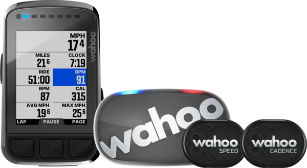 Wahoo Fitness ELEMNT Bolt V2 Bike Computer Bundle 