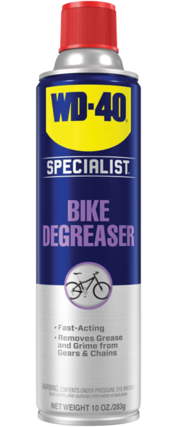 WD-40 Bike Chain Cleaner and Degreaser 10oz Aerosol