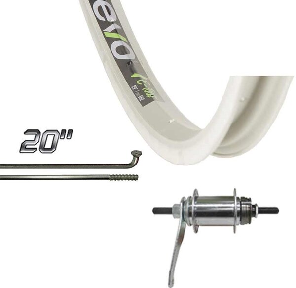 Wheel Shop Evo Tour 20 Rear Color: Silver