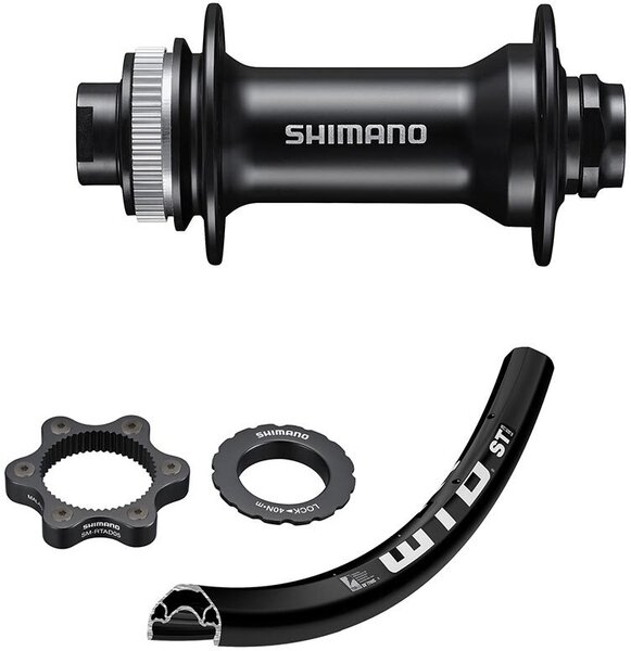 Wheel Shop WTB ST i23/Shimano HB-MT400-B 24-inch Front Color: Black