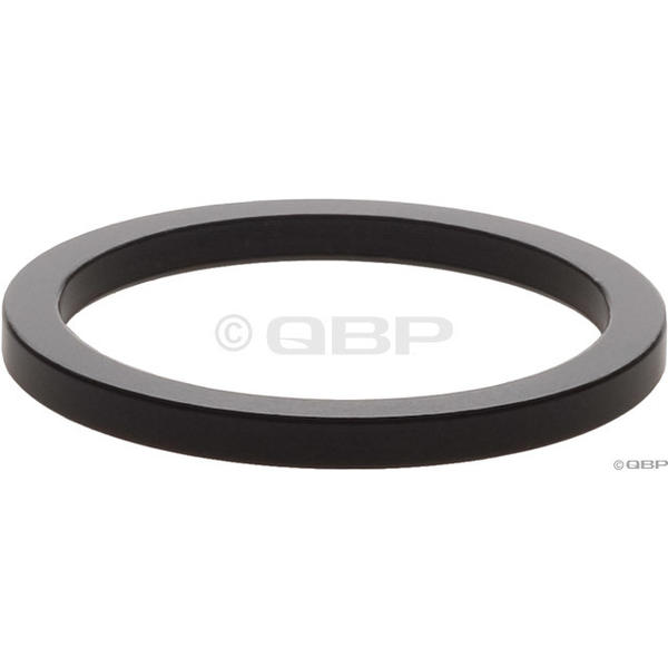 Wheels Manufacturing Aluminum Headset Spacer Color | Size | Steerer Diameter: Black | 2.5mm | 1-inch