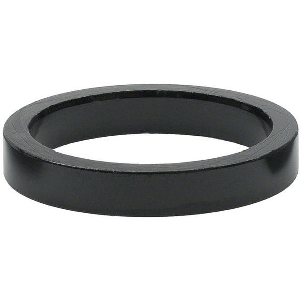 Wheels Manufacturing Aluminum Headset Spacer Color | Size | Steerer Diameter: Black | 5mm | 1-inch