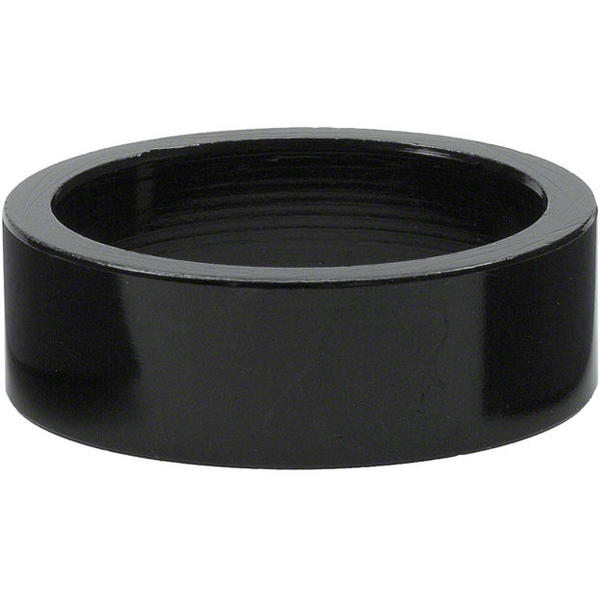 Wheels Manufacturing Aluminum Headset Spacer Color | Size | Steerer Diameter: Black | 10mm | 1-inch