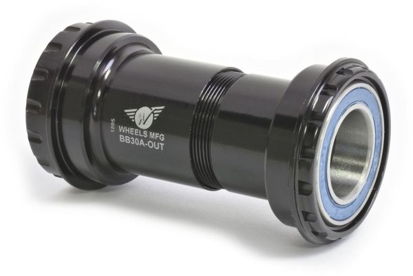 Wheels Manufacturing Inc. BB30A Outboard Angular Contact Bottom Bracket for 22/24mm SRAM Cranks