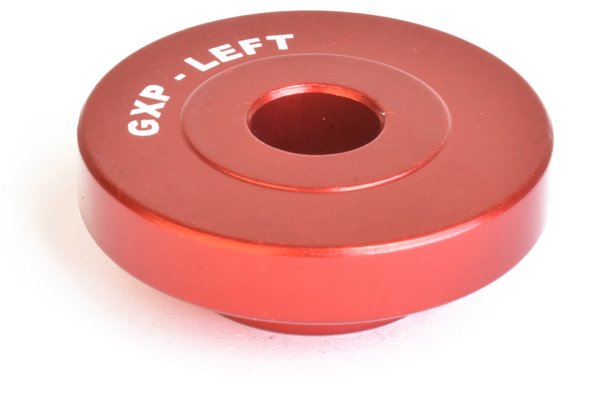 Wheels Manufacturing GXP-LEFT Open Bore Adapter Color: Red