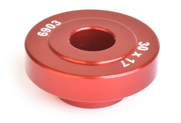 Wheels Manufacturing Open Bore Adapters Color | Size: Red | 30 x 17mm