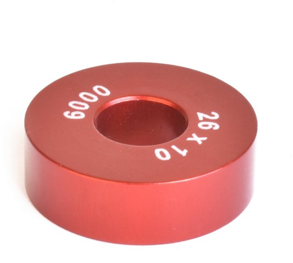 Wheels Manufacturing Inc. Open Bore Adapters Color | Size: Red | 21.8mm