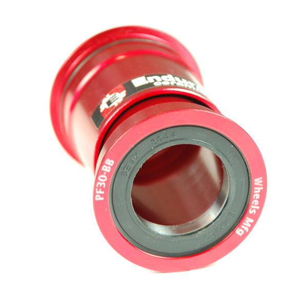 Wheels Manufacturing Inc. PressFit 30 Bottom Bracket Ceramic Bearings Color: Red