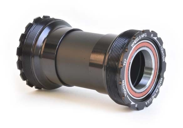 Wheels Manufacturing Inc. T47 Angular Contact Bottom Bracket for 22/24mm (SRAM) Spindles Color | Model | Spindle | Width: Black | T47 | 22/24mm (SRAM) | 68 – 132mm