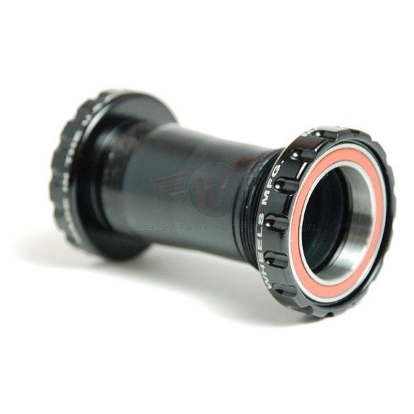 Wheels Manufacturing Threaded To 30mm Angular Contact Bottom Bracket Color: Black