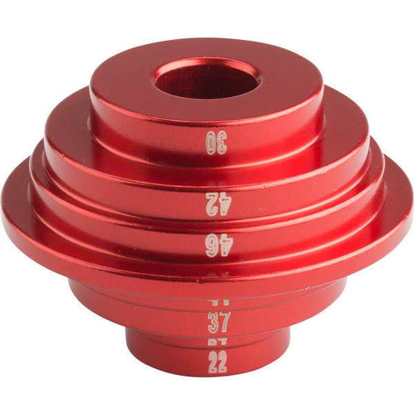 Wheels Manufacturing Inc. Universal Bottom Bracket Drift Color: Red