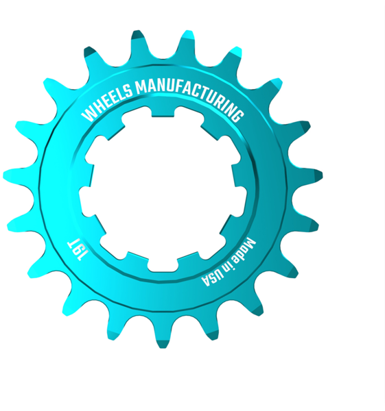 Wheels Manufacturing 19T Single Speed Cog - SOLO-XD/SPLINE
