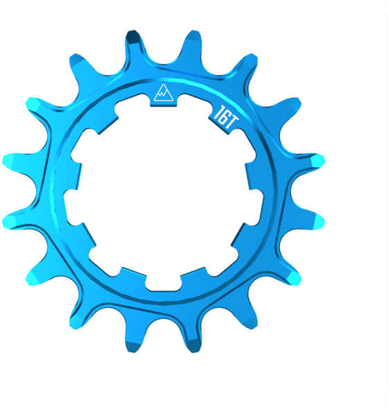 U.R.G.E. リング 16号 Wheels Manufacturing 16T Single Speed Cog - SOLO-XD/SPLINE