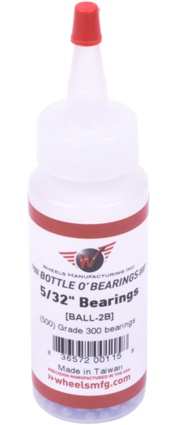 Wheels Manufacturing Wheels Manufacturing Grade 300 5/32" Loose Ball Bearing: Bottle of 500