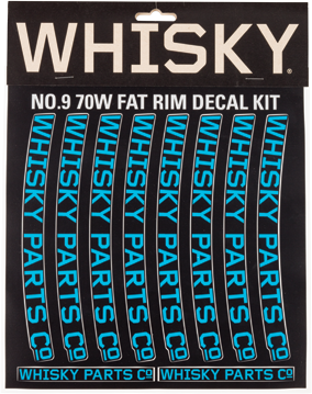 Whisky Parts Co. 70w Rim Decal Kit