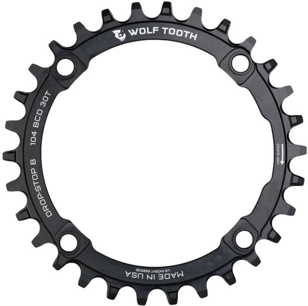 Wolf Tooth 104 BCD Chainrings, Drop-Stop B - Calistoga Bikeshop
