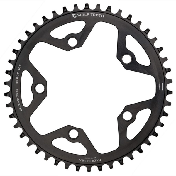 パーツ WolfTooth Drop stop Chainring 110BCD 50T wolf-tooth-110-bcd-gravel---cx