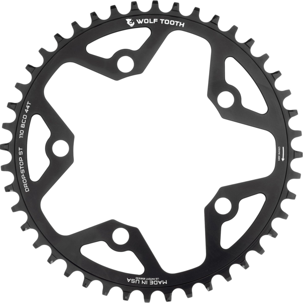 Wolf Tooth 110 BCD Gravel / CX / Road Chainrings, Drop-Stop ST