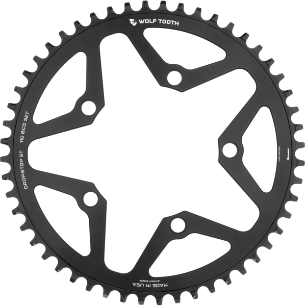 Wolf Tooth 110 BCD Gravel / CX / Road Chainrings, Drop-Stop ST