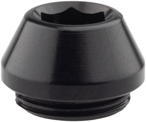 Wolf Tooth Components 12mm Rear Thru Axle Cap Color: Black