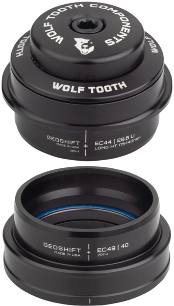 Wolf Tooth Components 2 Degree GeoShift Performance Angle Long Headset