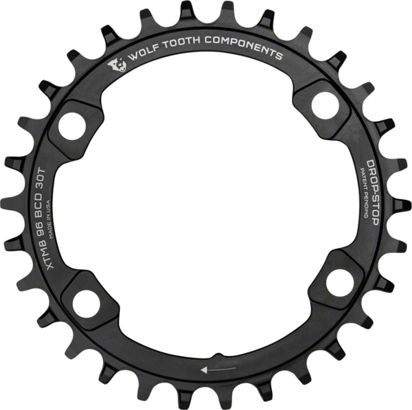 Wolf Tooth Components 96 mm BCD Chainring for Shimano XT M8000 and SLX M7000