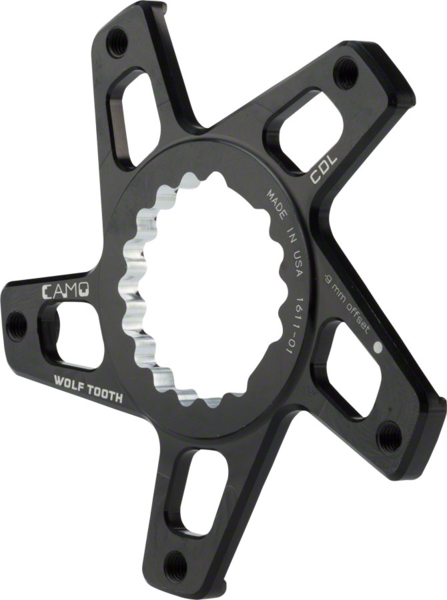 Wolf Tooth Components CAMO Direct Mount Spider For Cannondale - M9 (Standard/7mm Offset) Color: Black