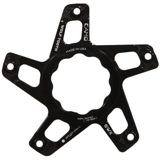 Wolf Tooth Components CAMO Direct Mount Spider for Specialized S-Works Offset: M1 Standard for 49mm chainline
