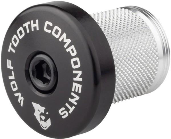 Wolf Tooth Components Compression Plug w/Integrated Spacer Stem Cap Color: Black