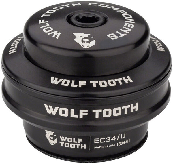 Wolf Tooth Components EC34 Premium Upper Headset Color | Model | S.H.I.S.: Black | 15mm Stack | EC34/28.6