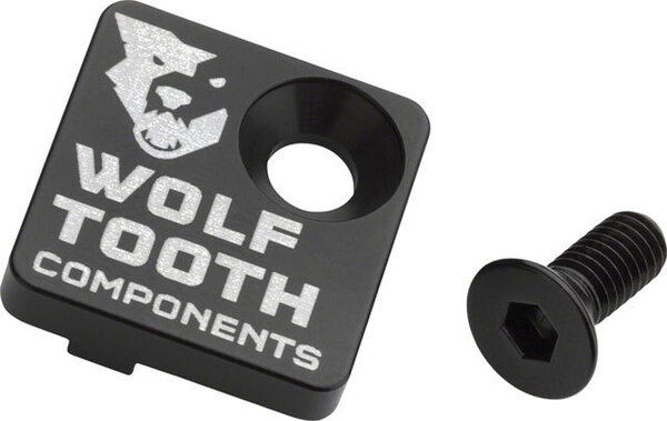 Wolf Tooth Front Derailleur Cover Color: Black