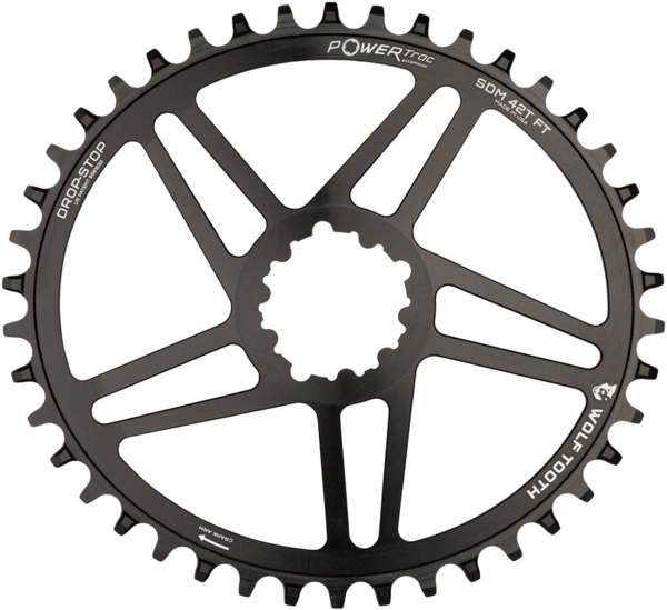 Wolf Tooth PowerTrac Elliptical Direct Mount Chainrings for SRAM Cranks