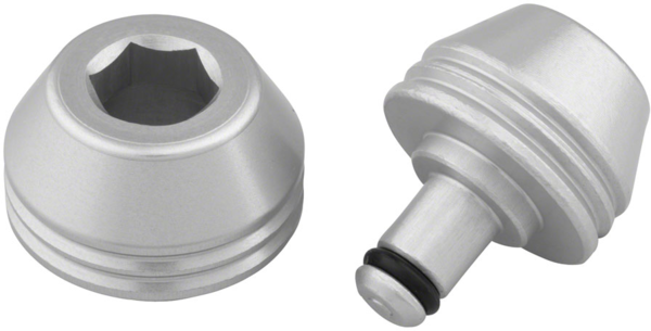 Wolf Tooth Trainer Axle Cap Color: Silver
